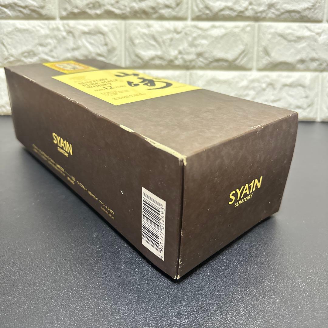 【希少】サントリー 山崎12年　ピュアモルトウイスキー750ml 旧ラベル