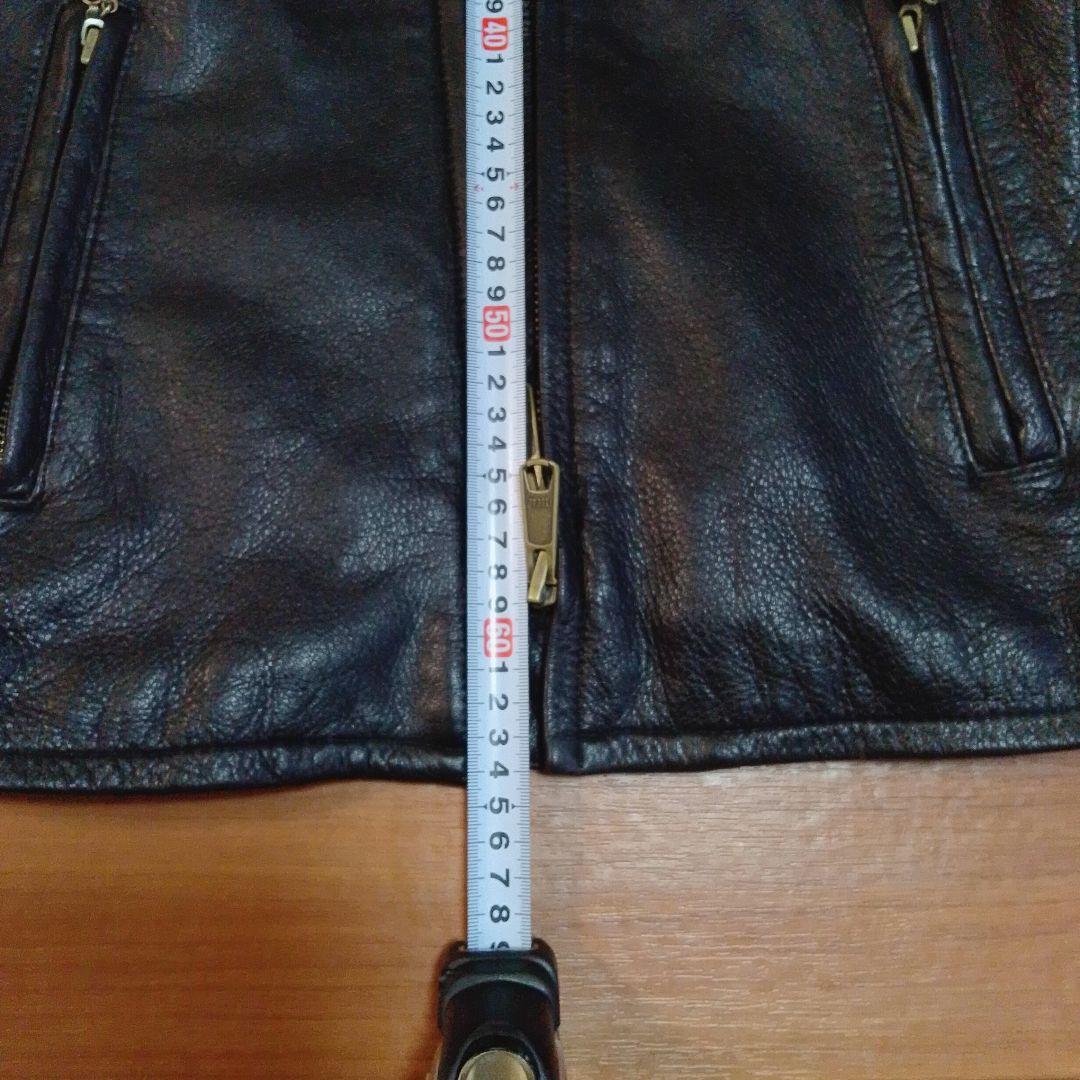 AVIREX シングルライダースジャケット6141052ブラック　　 （難あり）