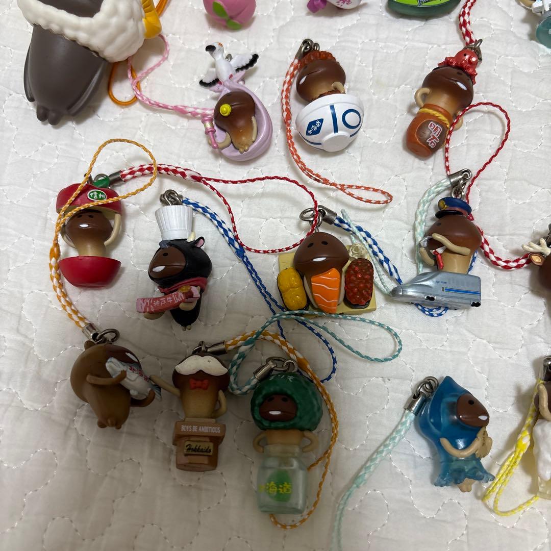 おさわり探偵なめこ栽培キット　ご当地ストラップ ガチャガチャ まとめ売り 35個