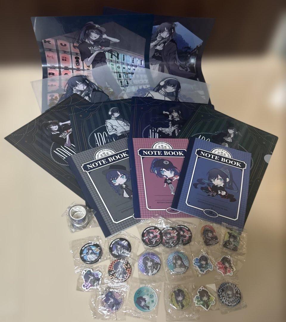 くら寿司 Adoクリアファイル マグネット アクリルチャーム　ポスター　缶バッジ