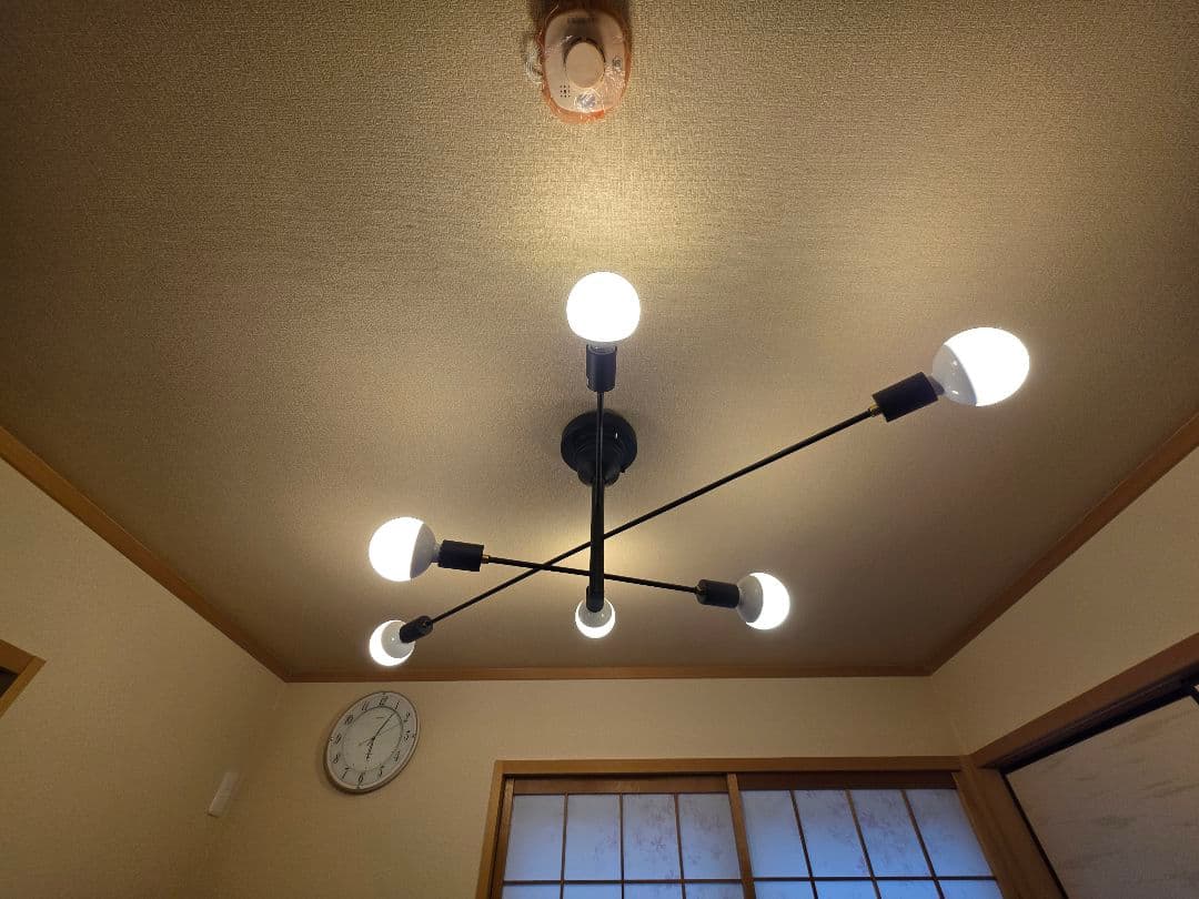 モダン6灯シーリングライト LT-2675