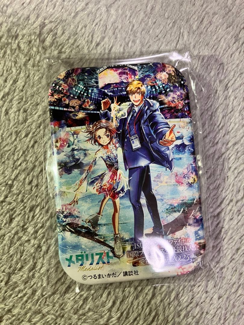 メダリスト缶バッジ　非売品　限定　新品未開封