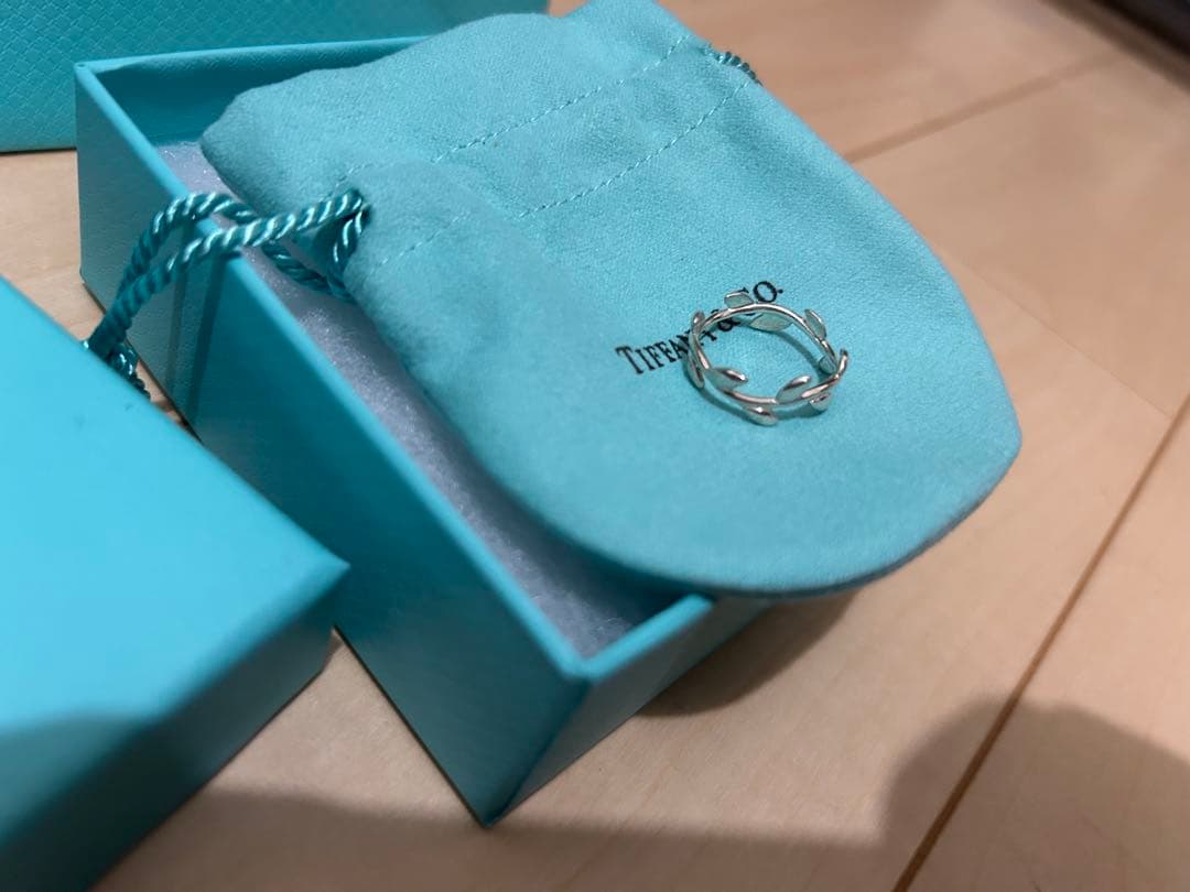 ピ*ナ様 ティファニー リング オリーブ リーフ 925