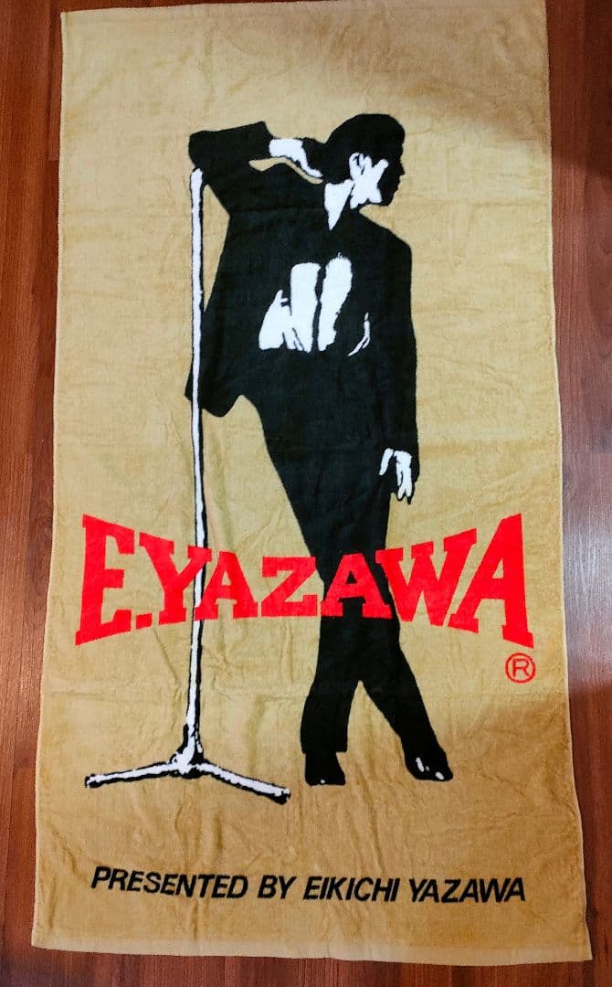 【未使用】矢沢永吉 スペシャルビーチタオル スタンド　NEW姿 SBT 旧サイズ