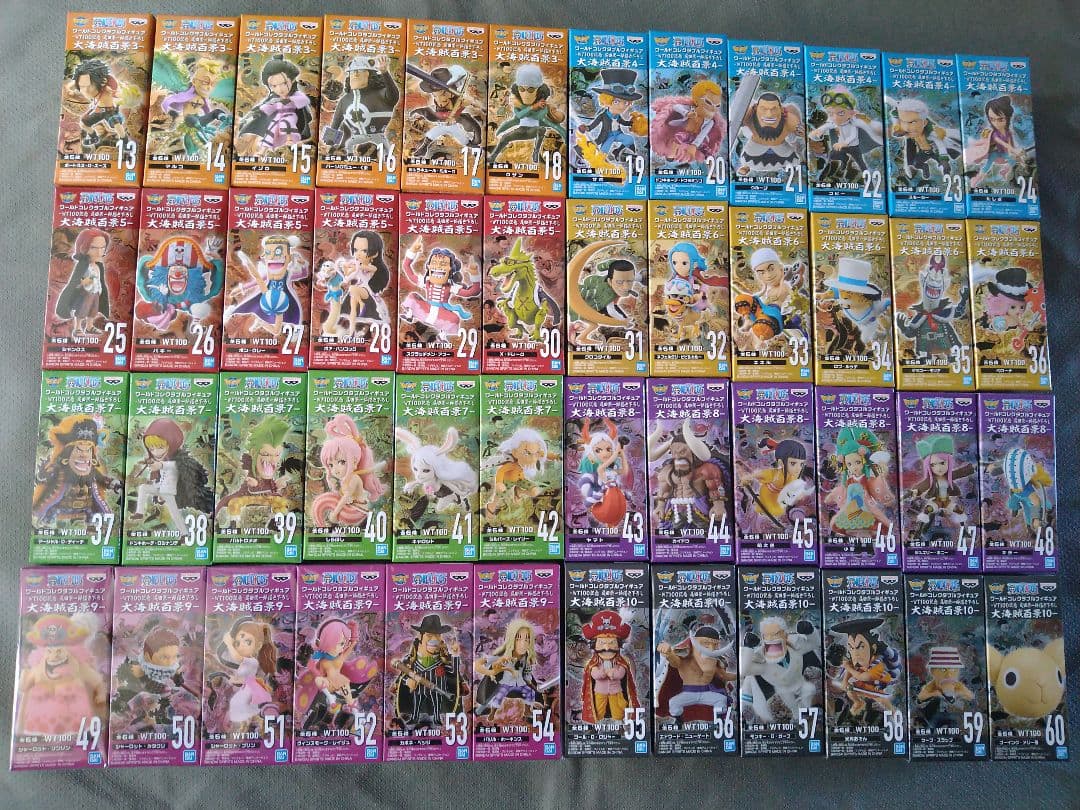 ワンピース　大海賊百景　ワーコレ　3〜10 コンプリートセット