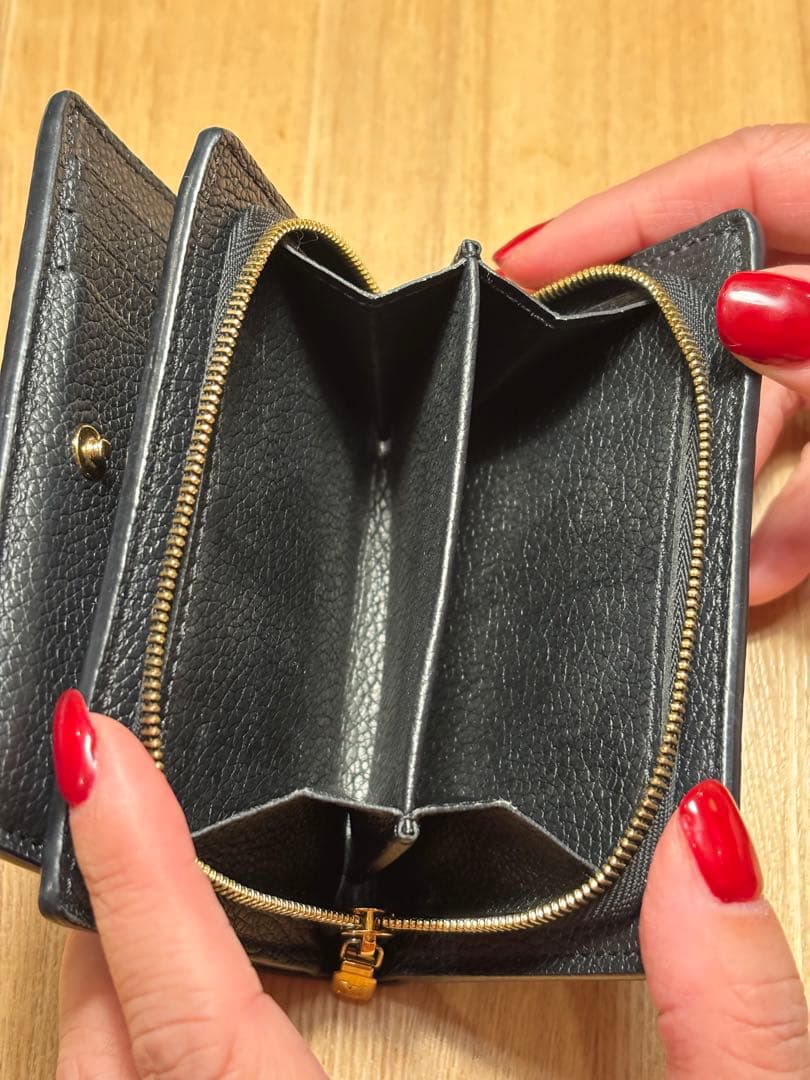 Louis Vuitton ミニ財布 M80151 ポルトフォイユ・クレア 黒