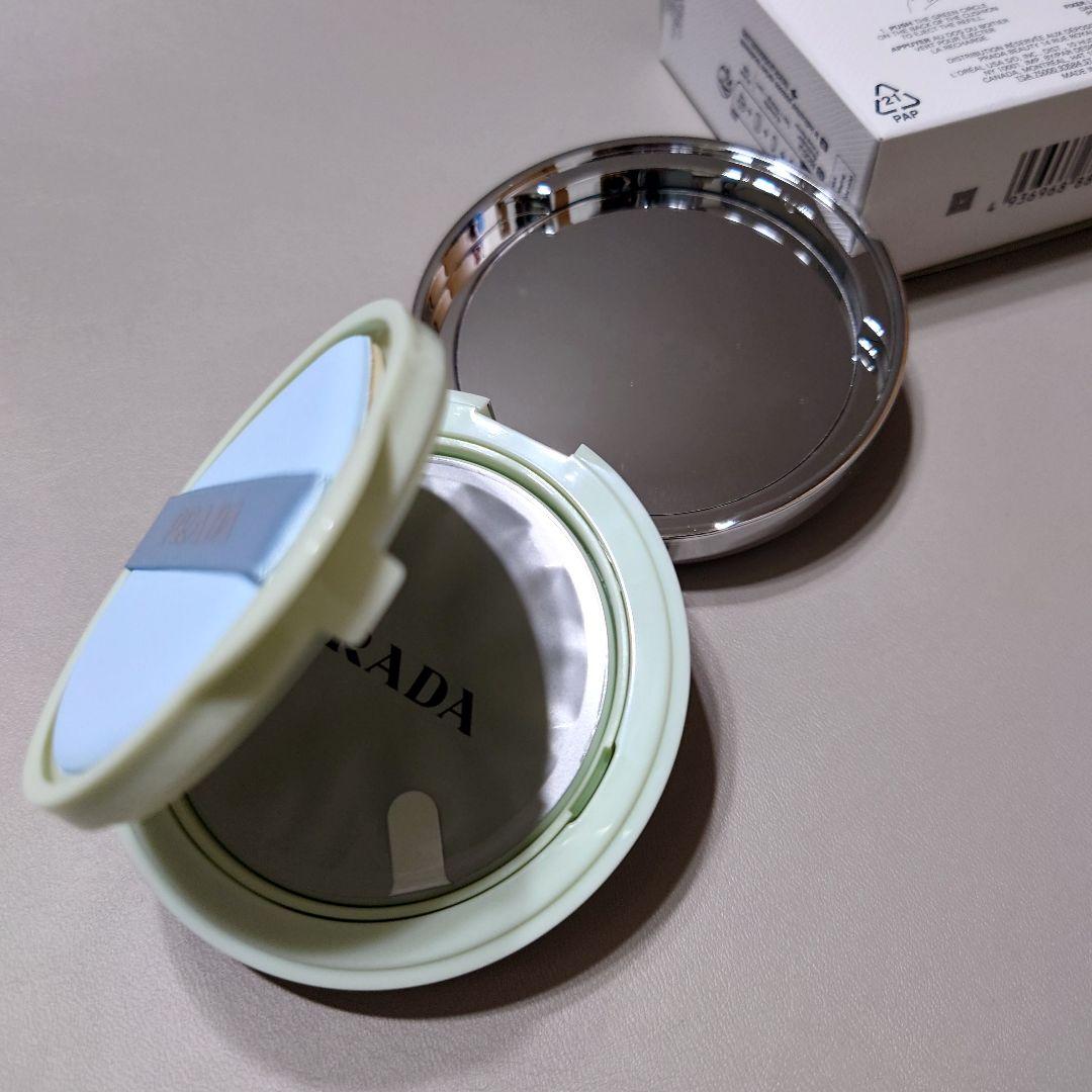 プラダ メッシュ クッション ミニ ブルーバーム セット