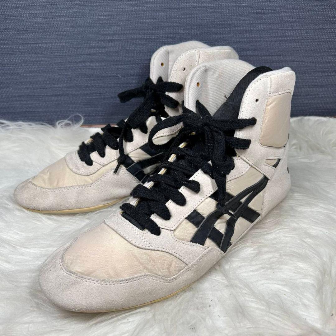 【ASICS】レスリングシューズ 28 ハイカット TWR325 ホワイト