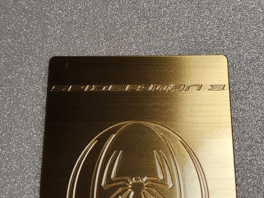 au　スパイダーマン３　プレート