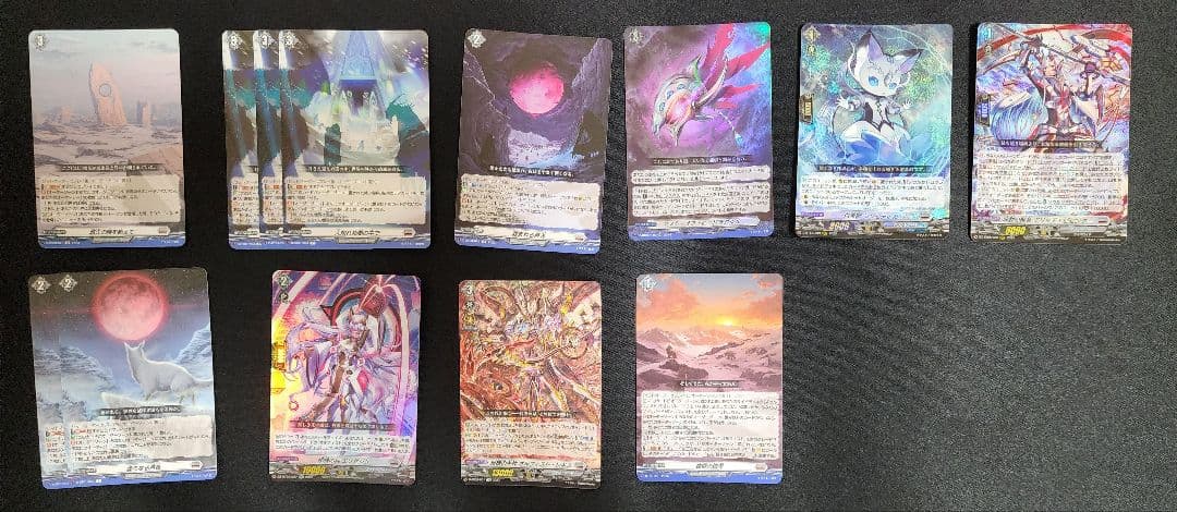 ヴァンガード オルフィスト デッキ 組み換えパーツ、スリーブ付き