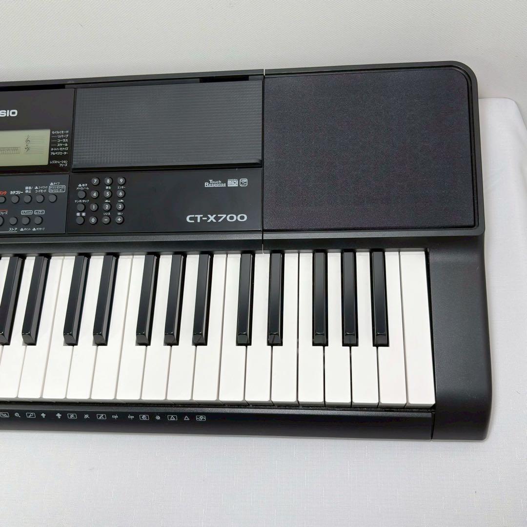 カシオ 電子キーボード Casiotone CT-X700 61鍵盤 ブラック