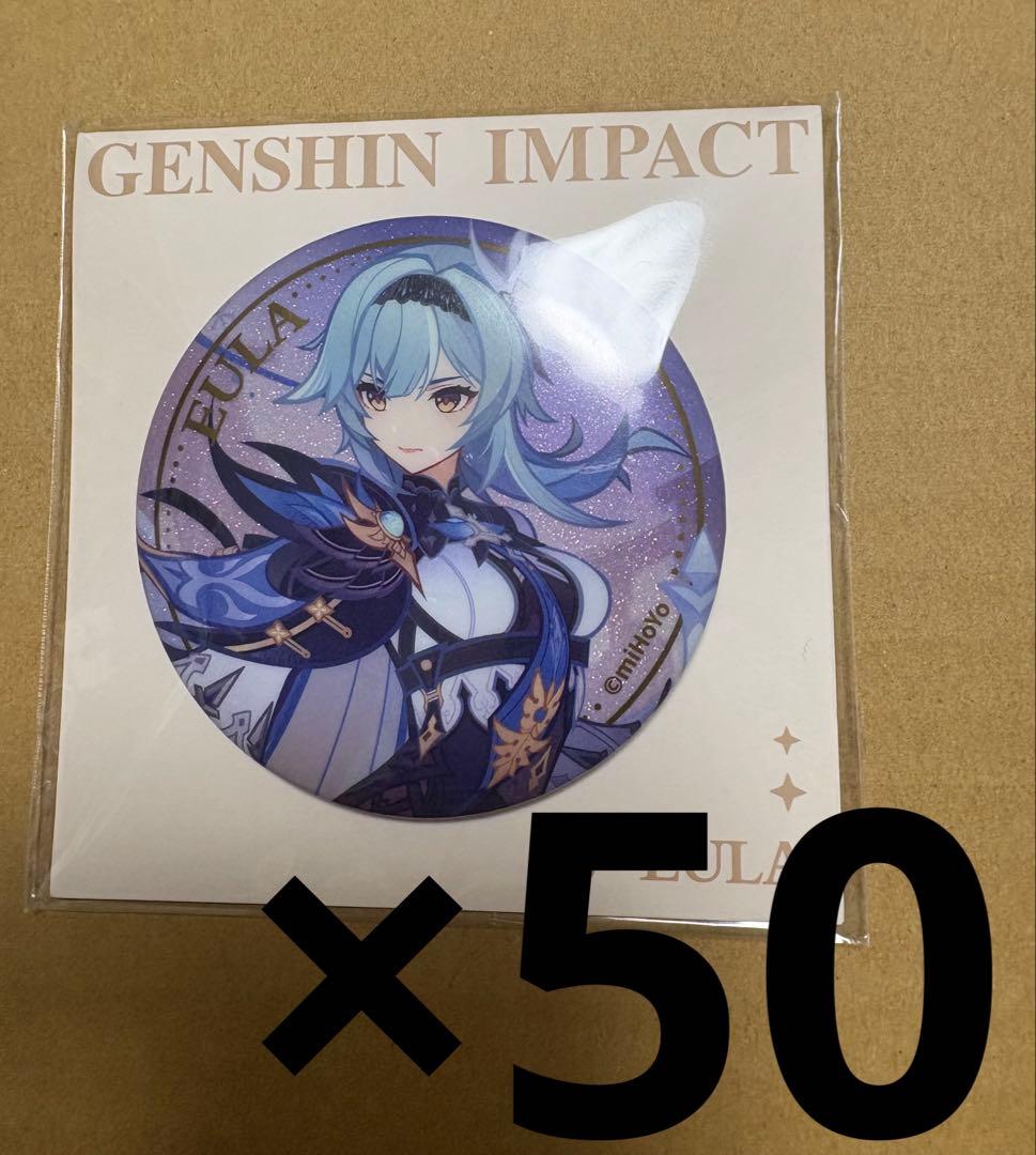 原神 エウルア 七聖召喚 缶バッジ