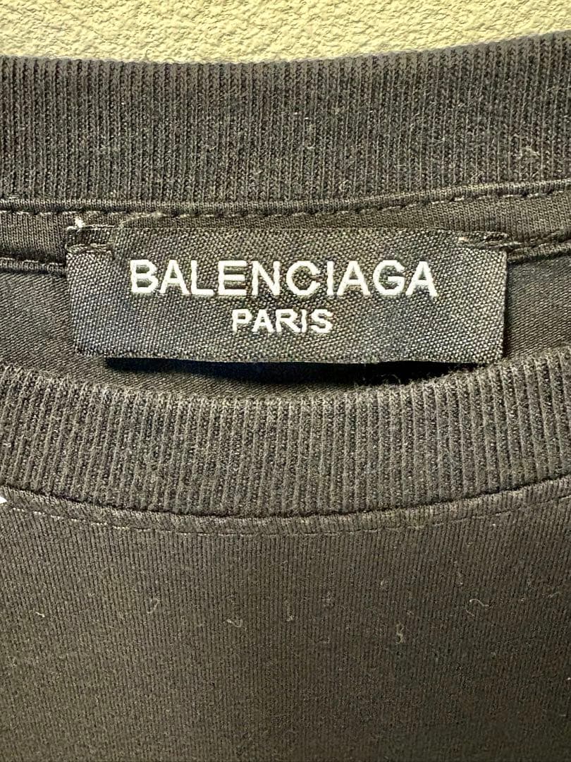 年始セール！BALENCIAGA PARIS ロゴ Tシャツ Lサイズ