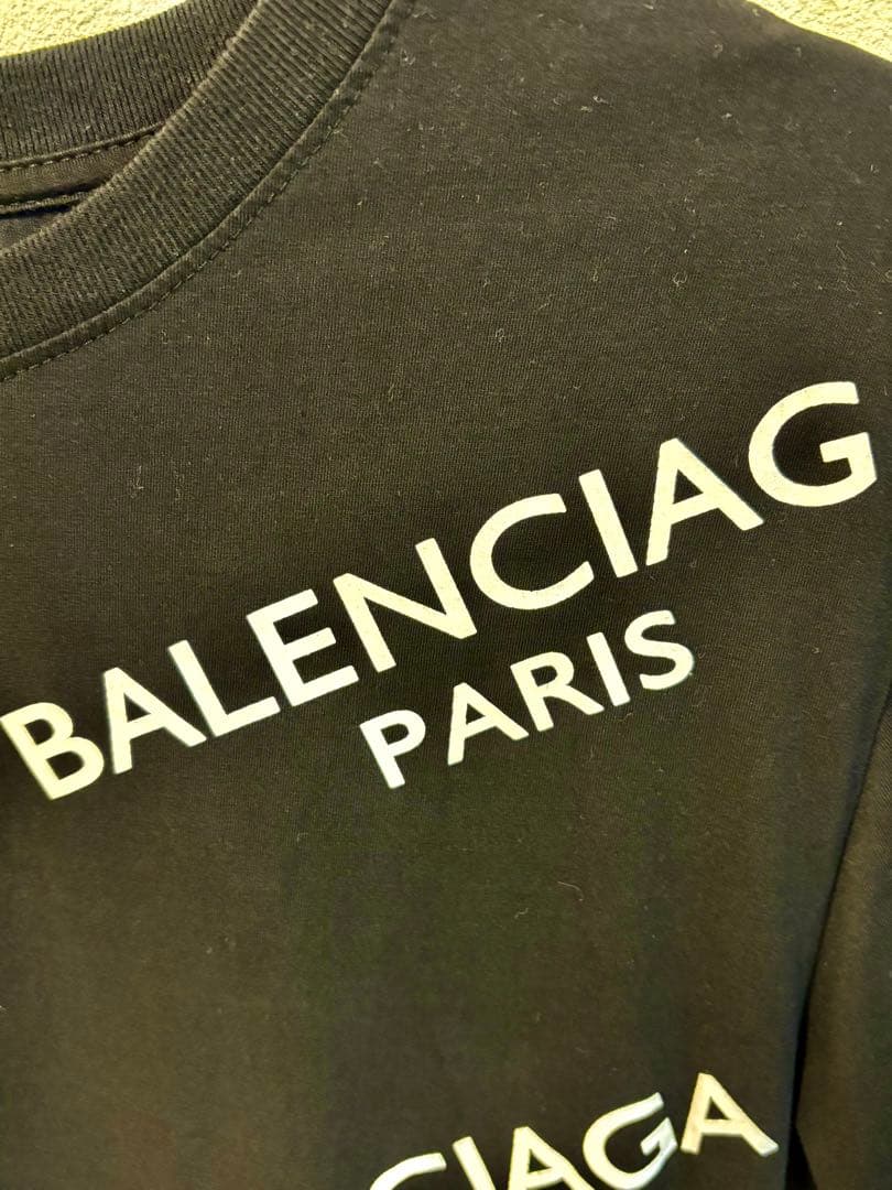 年始セール！BALENCIAGA PARIS ロゴ Tシャツ Lサイズ