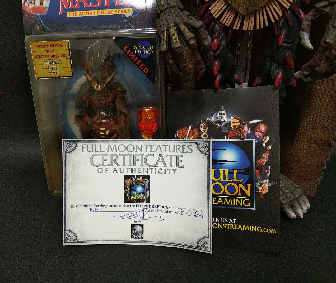 ●パペットマスター トーテム プロップレプリカ 1/1 200体限定 ホラー映画