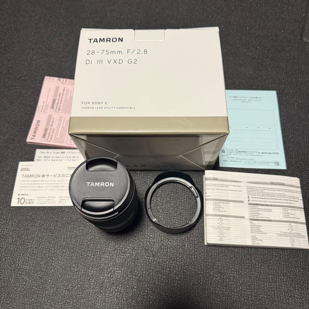 レンズ(ズーム) TAMRON 28-75mm F2.8 Di III VXD G2 A063