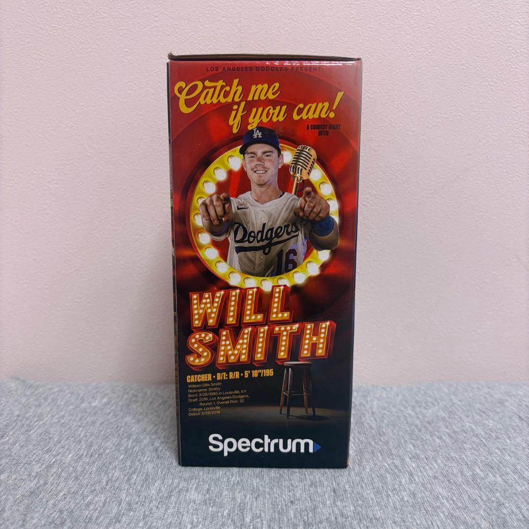 ロサンゼルス・ドジャース ウィル・スミス ボブルヘッドフィギュア