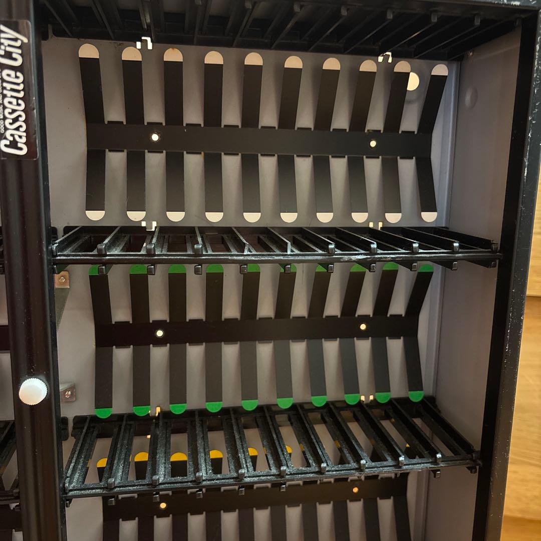 cassette city カセットテープ収納ラック2つセット