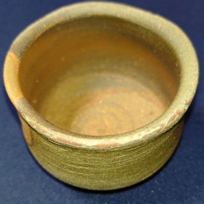 【備前焼】岡田輝　備前酒杯