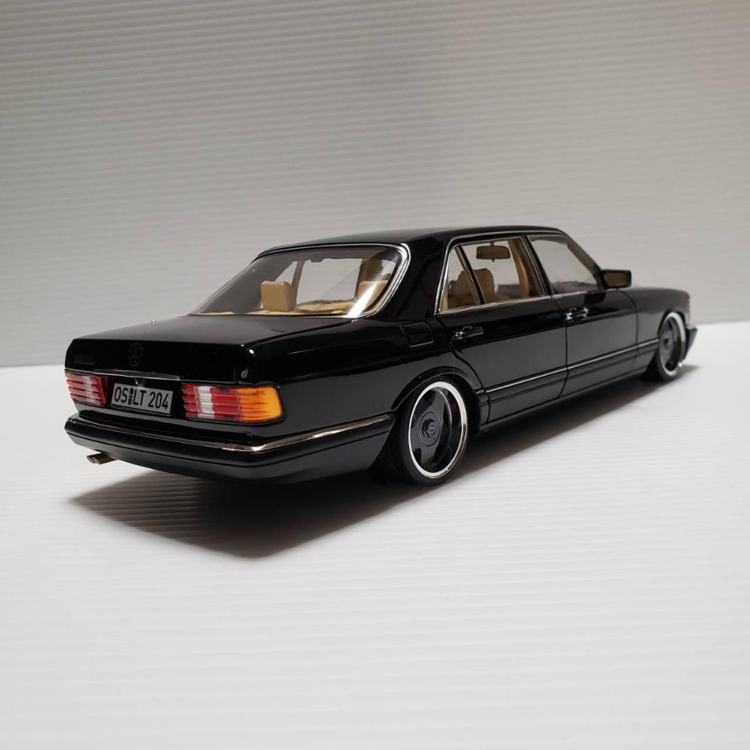 1/18　メルセデスベンツ　Sクラス560SEL W126 カスタム