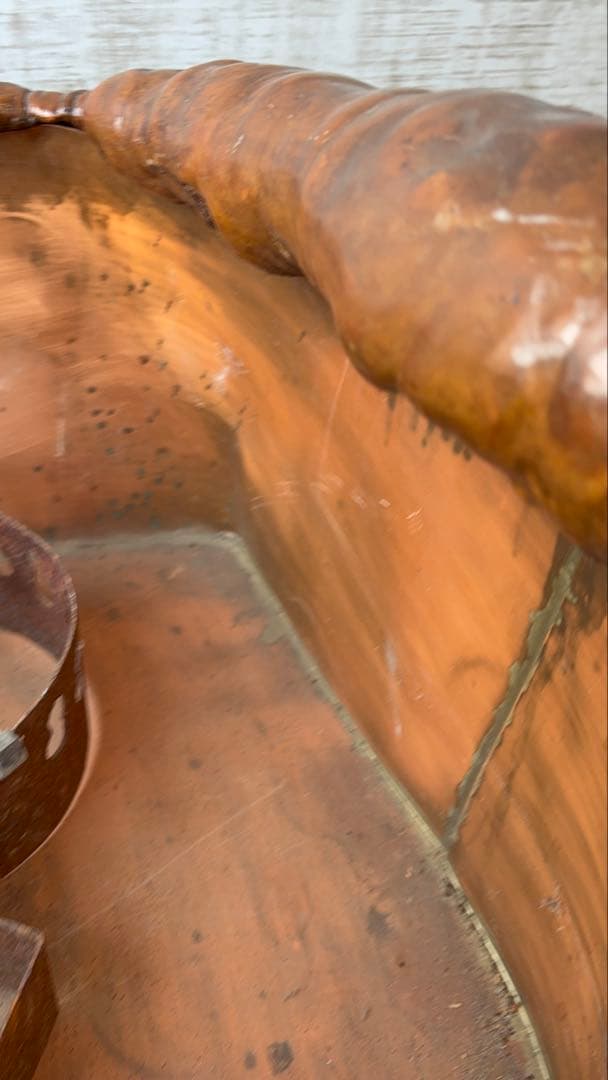 昭和レトロ 古家具 屋久杉 切り株火鉢 天然木製 大型火鉢 囲炉裏 古民家古道具