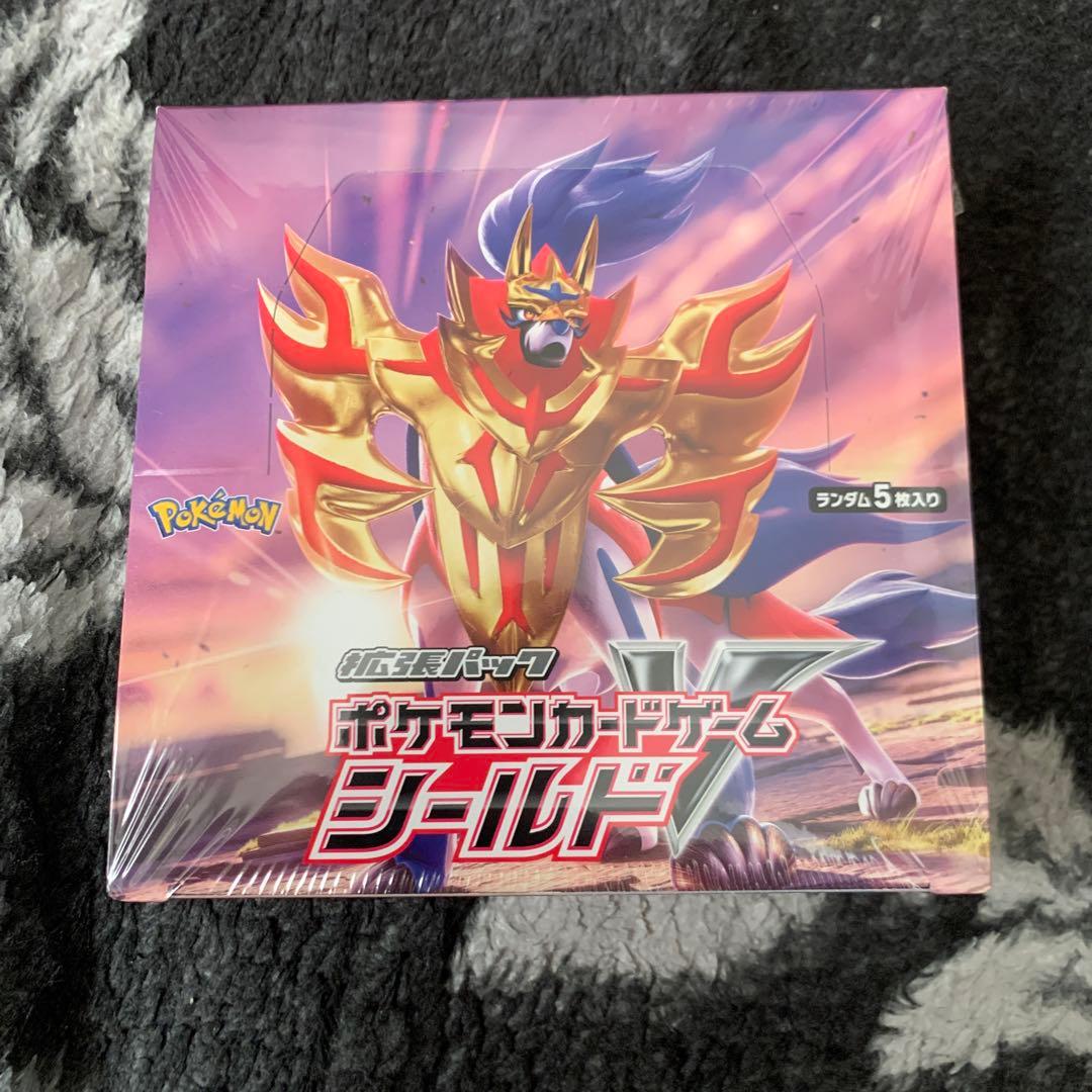 ポケモンカード　ソード&シールド　シールド　未開封BOX シュリンク付き