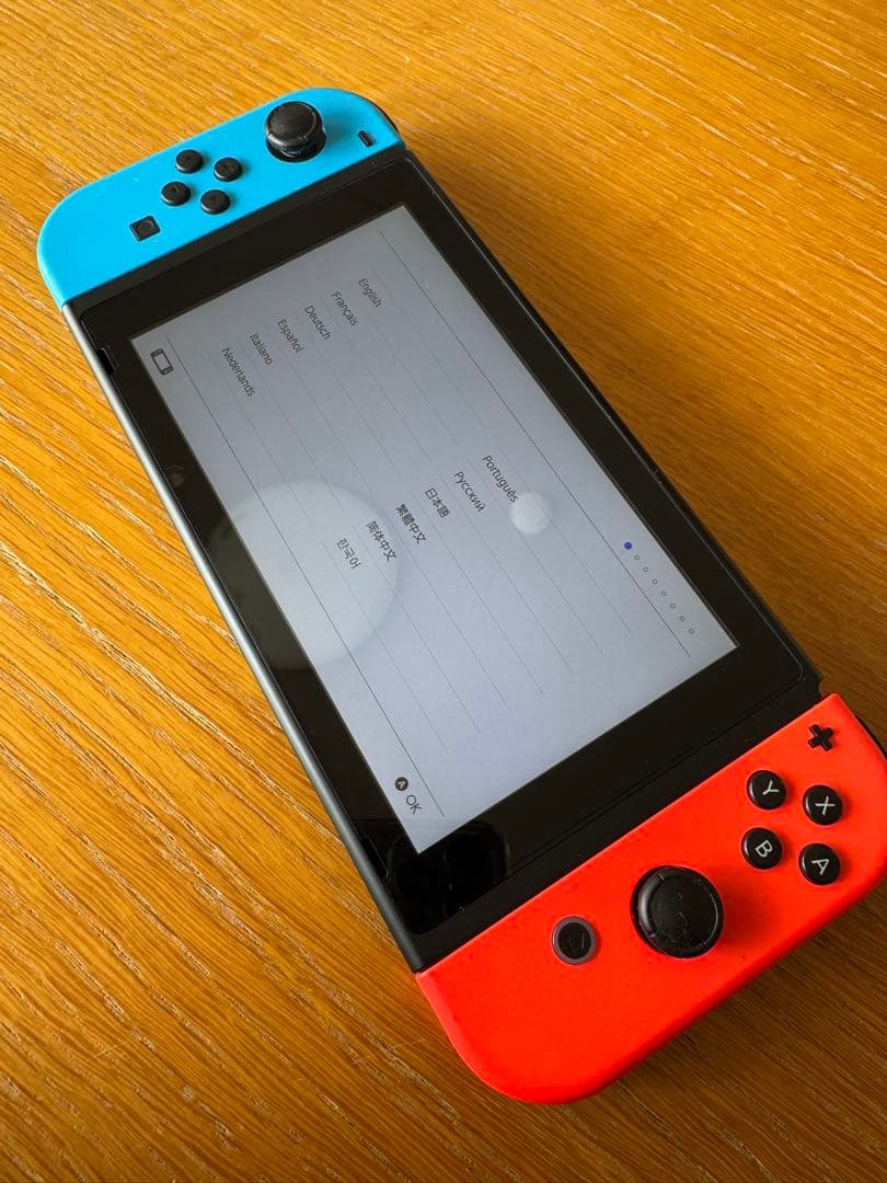 Nintendo Switch 本体 保護フィルム ケース付き