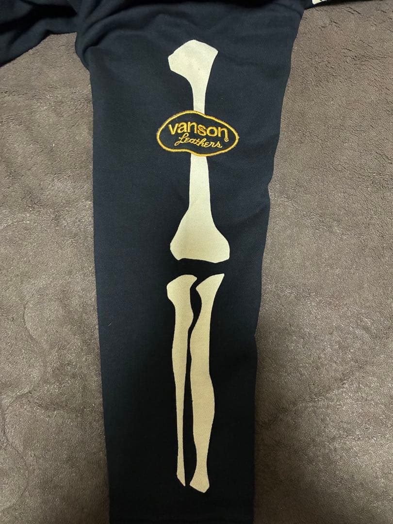 VANSON バンソン パーカー フーディー ジップアップ ヒューマンボーン