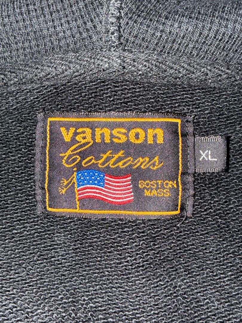 VANSON バンソン パーカー フーディー ジップアップ ヒューマンボーン