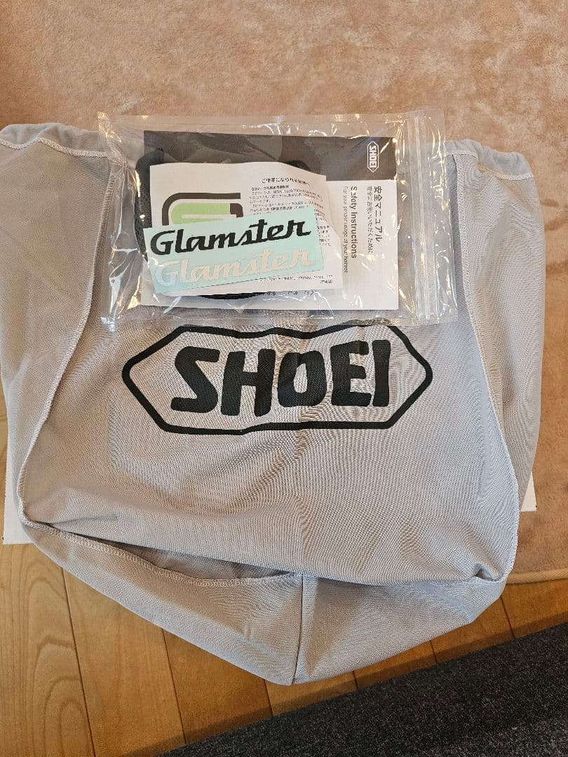 SHOEIグラムスター　バサルトグレー　Lサイズ