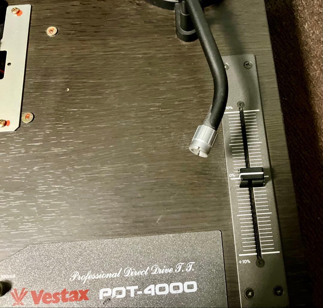 ジャンク　Vestax POT-4000 ターンテーブル