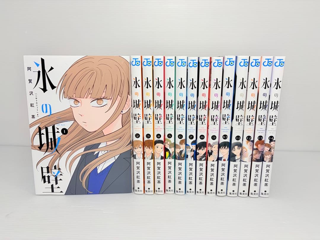 特典付きほぼ新品✨ 氷の城壁 全巻 1〜14 クリアファイル イラストカード