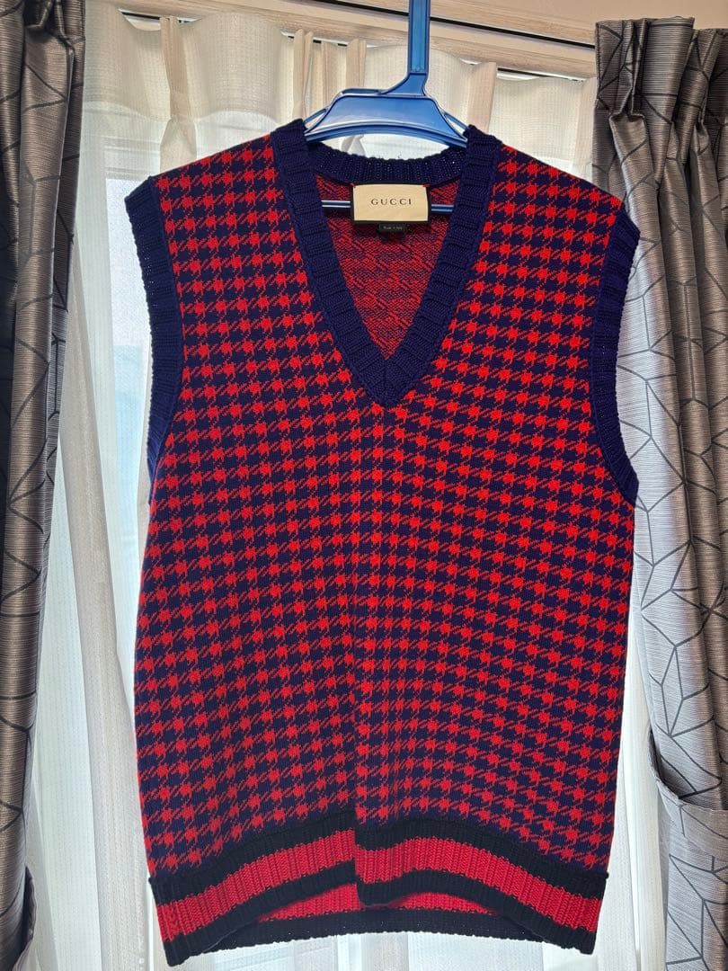 GUCCI ニットベスト S ミケーレ　グッチ