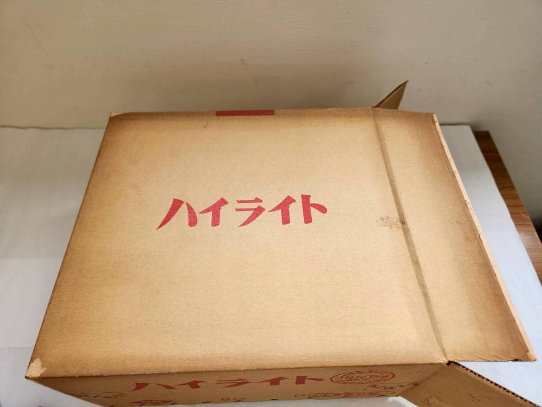 昭和レトロ　ハイライト箱（カートン箱）