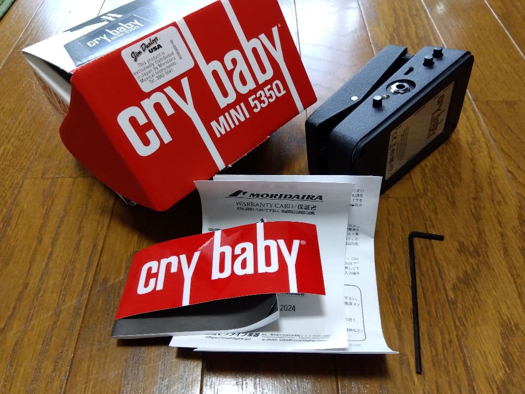 Cry Baby Mini 535Q ワウペダル　クライベイビー