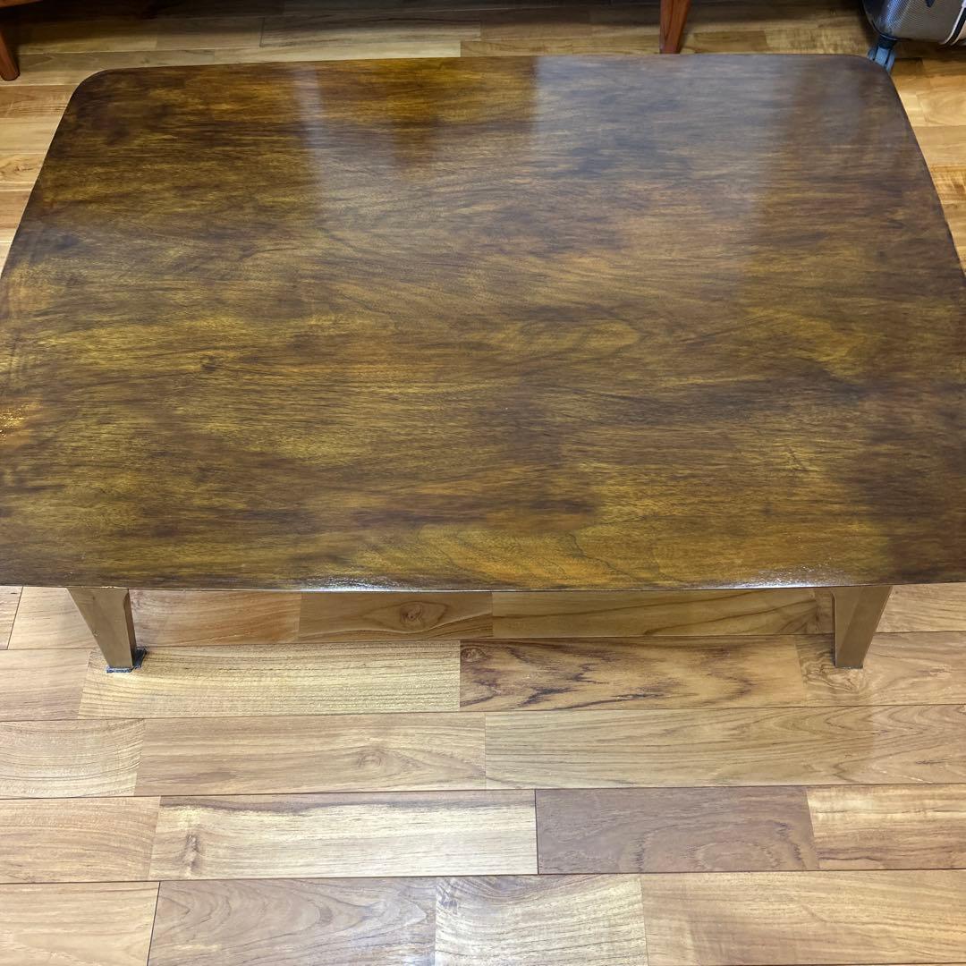 こたつテーブル　ローテーブル　コーヒーテーブル　木製