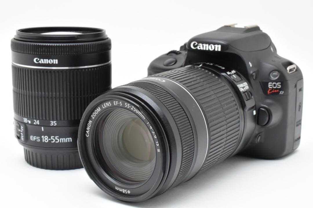 スポーツ・旅行に最適⭐望遠レンズセット⭐Canon Kiss X7⭐一眼レフ入門