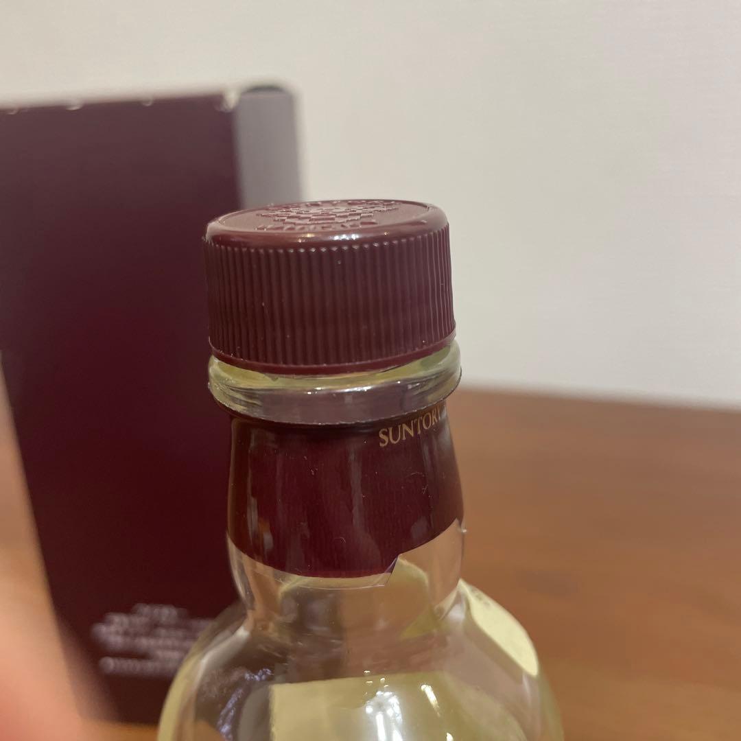 サントリーピュアモルトウイスキー　山崎シェリーウッド　1982 180ml 空瓶