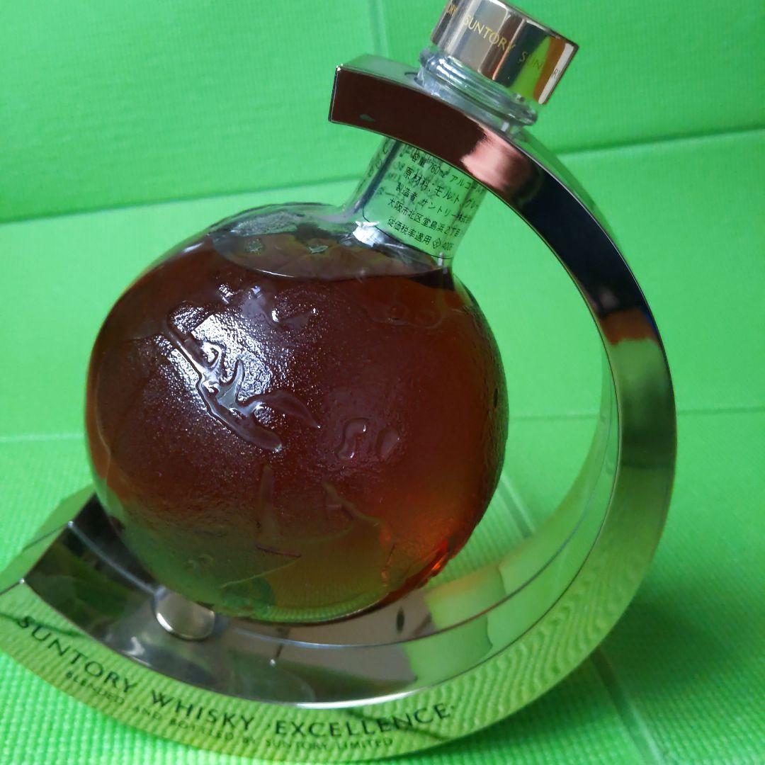 【サントリー　エクセレンス】 【地球儀ボトル】　ウィスキー未開封