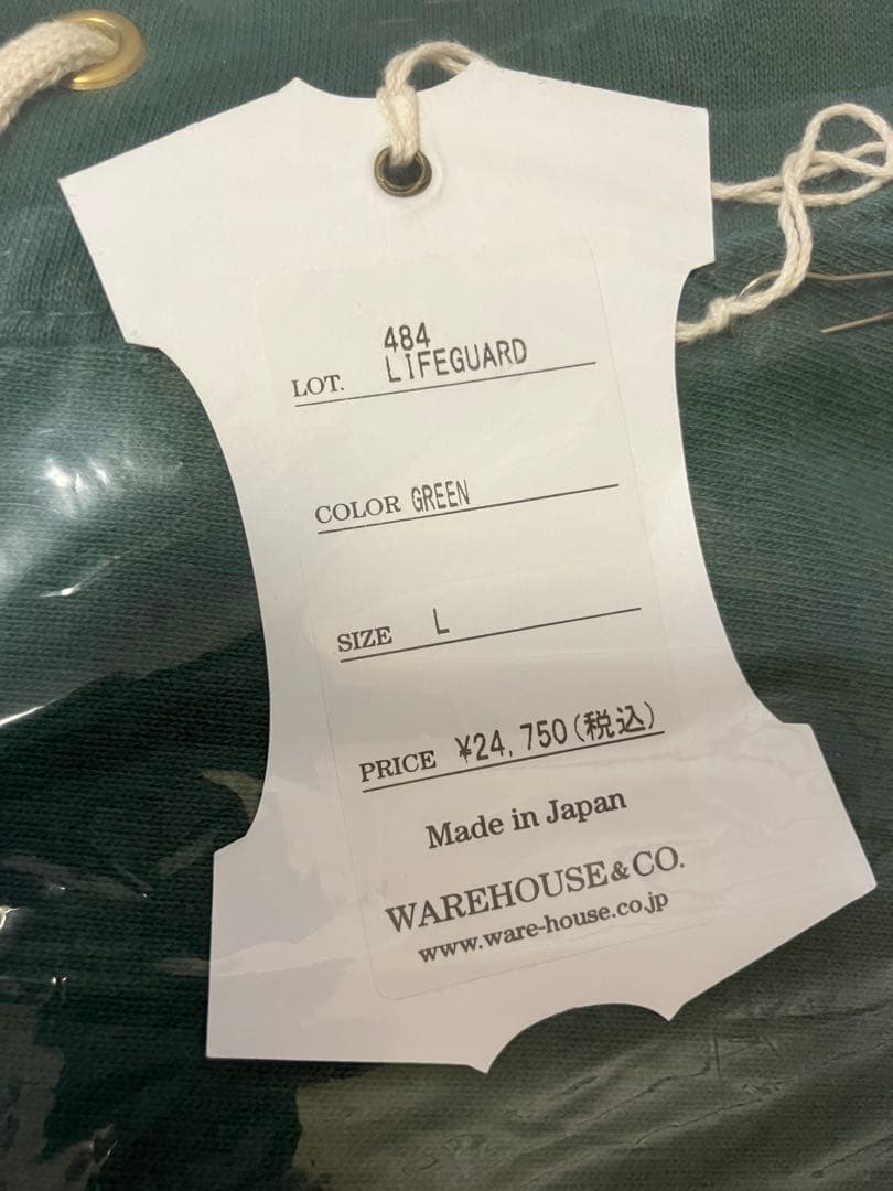 冬*り様 ウエアハウス　リバースウィーブ　 Lot 484 LIFEGUARD