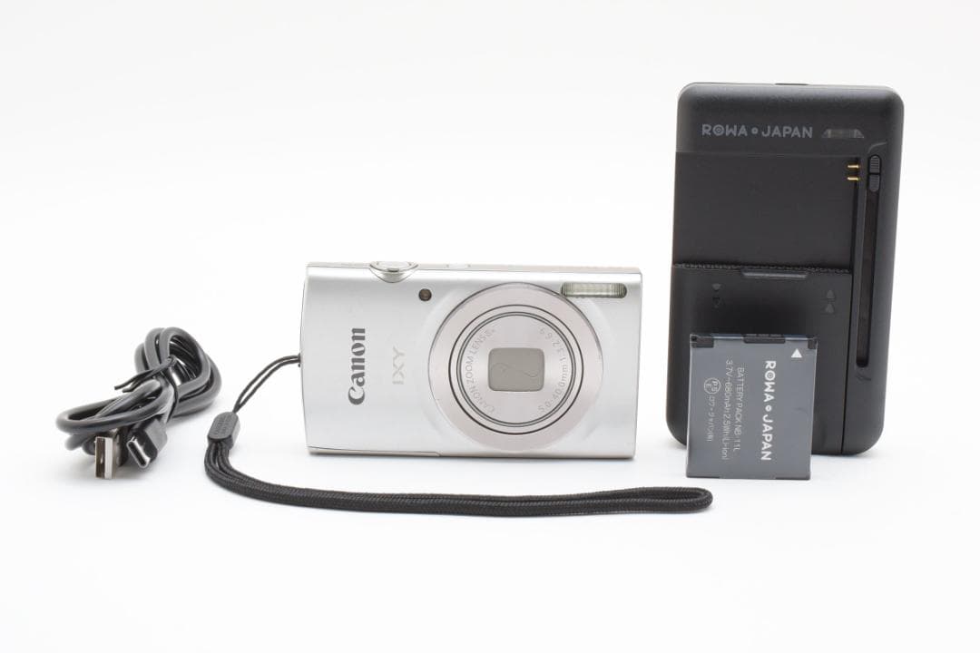 【動作確認済】CANON IXY 200 シルバー キャノン２