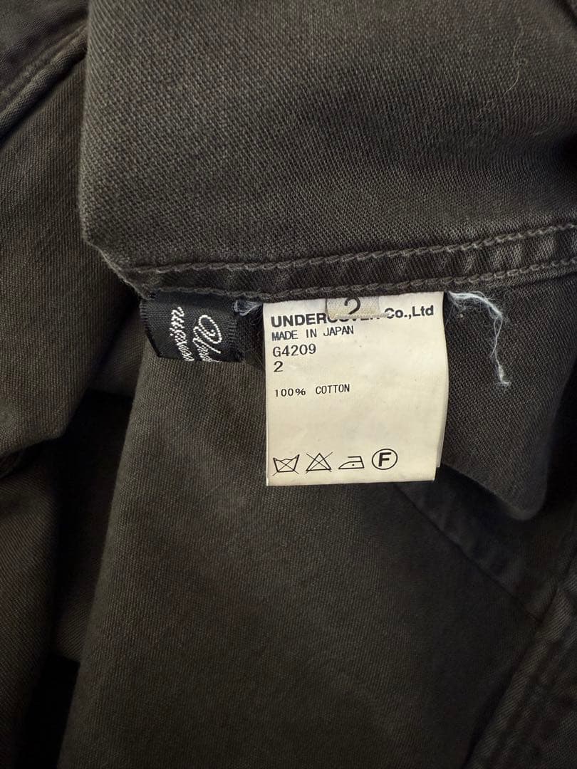 UNDERCOVERアンダーカバー 刺繍 フェード加工ジャケット Gジャン型