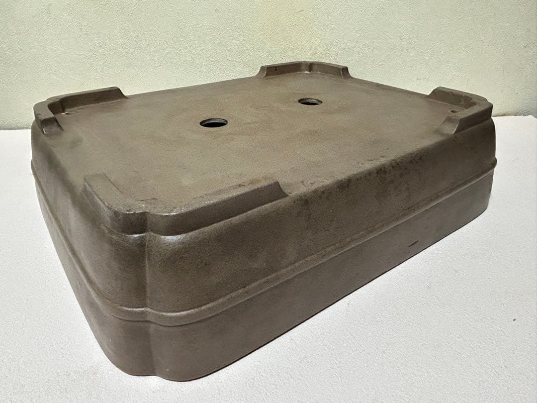 大型　三峰　盆栽鉢