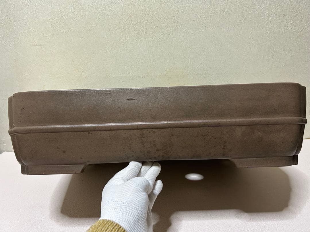 大型　三峰　盆栽鉢