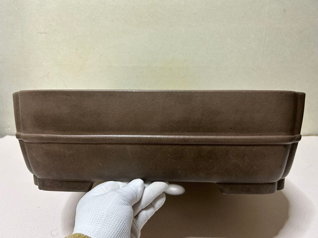 大型　三峰　盆栽鉢