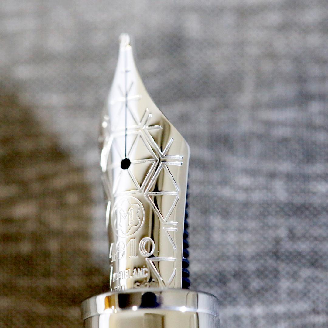 【極美品 送料込】モンブラン 万年筆 １４６ ルグラン ブルーアワー ソリテール