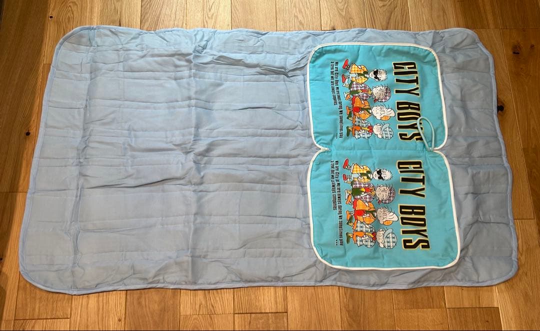 【ほぼ未使用】　CITY BOYS 肌がけ枕セット×2クッション×1