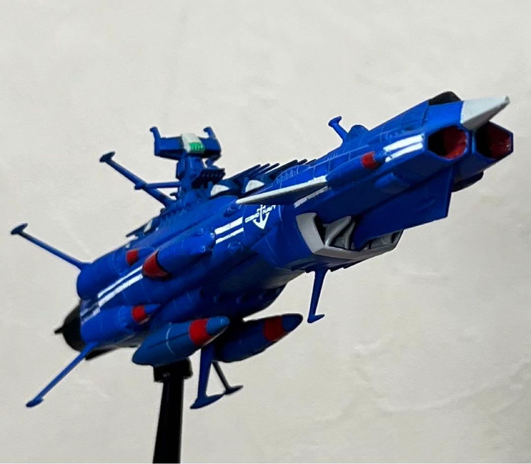 宇宙戦艦ヤマトプラモデル　メカコレ完成品　アンドロメダ級宇宙戦艦アルデバラン②