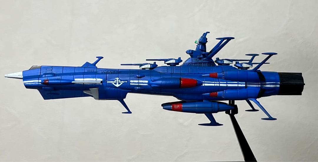 宇宙戦艦ヤマトプラモデル　メカコレ完成品　アンドロメダ級宇宙戦艦アルデバラン②