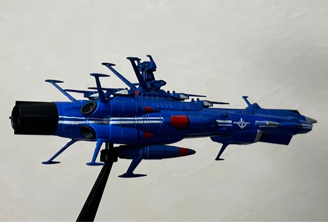 宇宙戦艦ヤマトプラモデル　メカコレ完成品　アンドロメダ級宇宙戦艦アルデバラン②